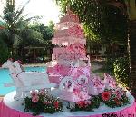 CARRIAGE WEDDING CAKE