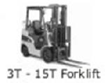 3T - 15T FORKLIFTS