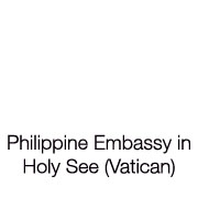 PHILIPPINE EMBASSY IN HOLY SEE (VATICAN)