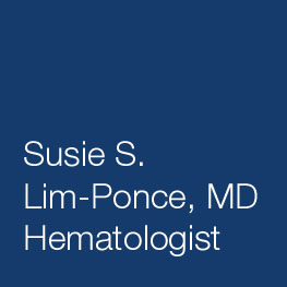 SUSIE S. LIM-PONCE, M.D. - Internal Medicine, Hematology (Blood Diseases)