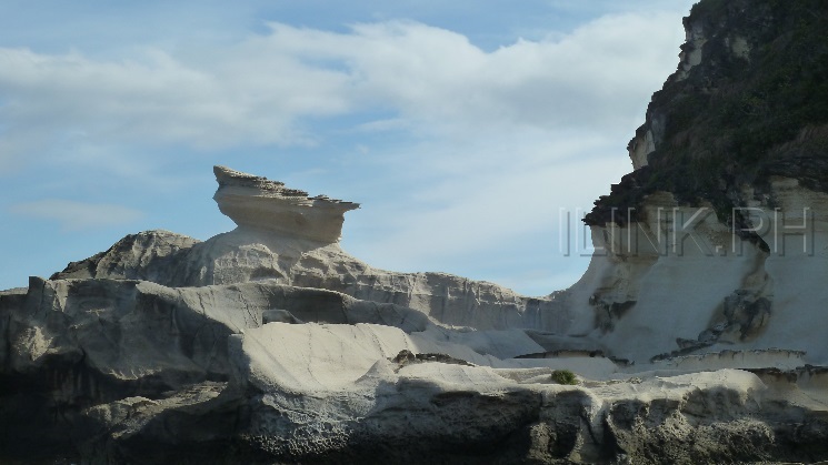 kapurpurawan rock formation