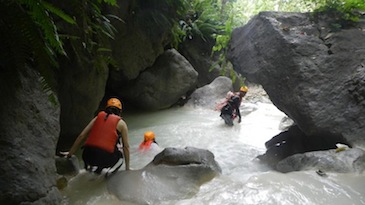 cebu canyoning tour