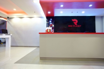 red planet hotel quezon city-lobby