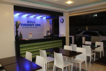 bill tourist inn el nido_front desk