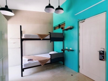 spin hostel el nido_room
