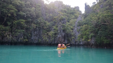 small lagoon el nido kayak