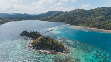 snake island el nido