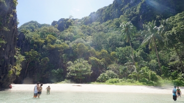 hidden beach el nido