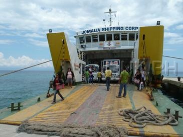 how to get to camotes island