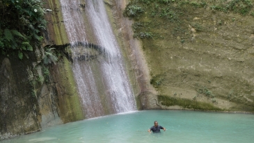 cebu round south tour_dao falls samboan