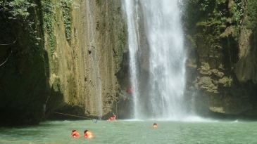 cebu round south tour_mantayupan falls barili