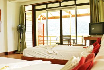 el nido beach hotel_family room2