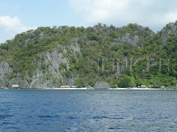 banol beach_view from the sea