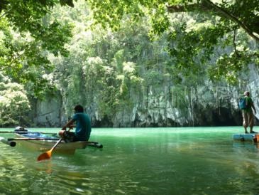 underground river tour_entrance