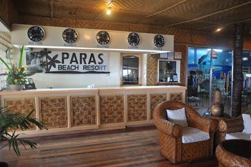 paras beach resort_reception