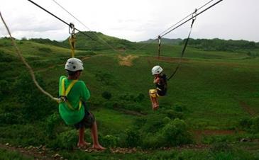 danasan eco park_zip line