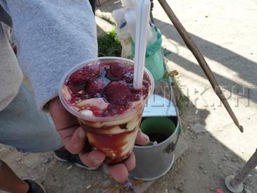 strawberry farm baguio_strawberry taho