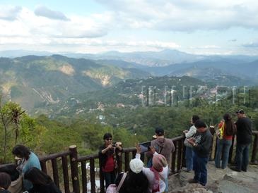 baguio tourist spots_mines view