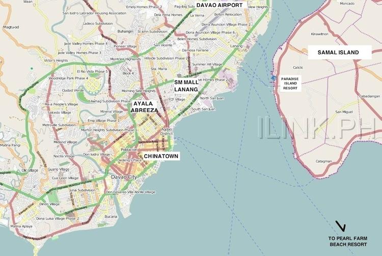 davao map