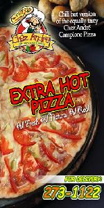 EXTRA HOT PIZZA