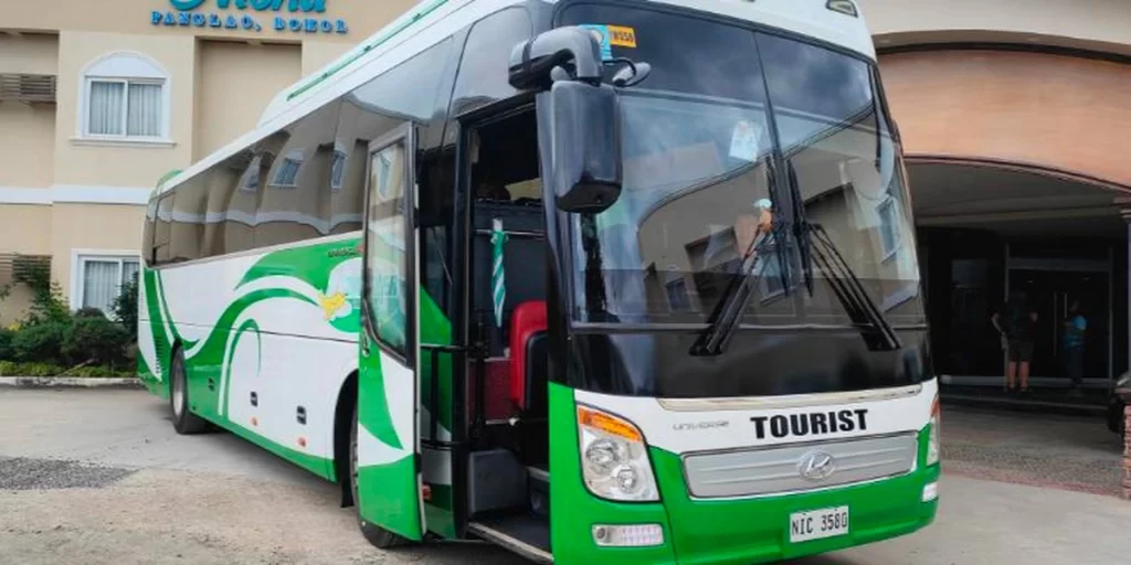bus rental bohol